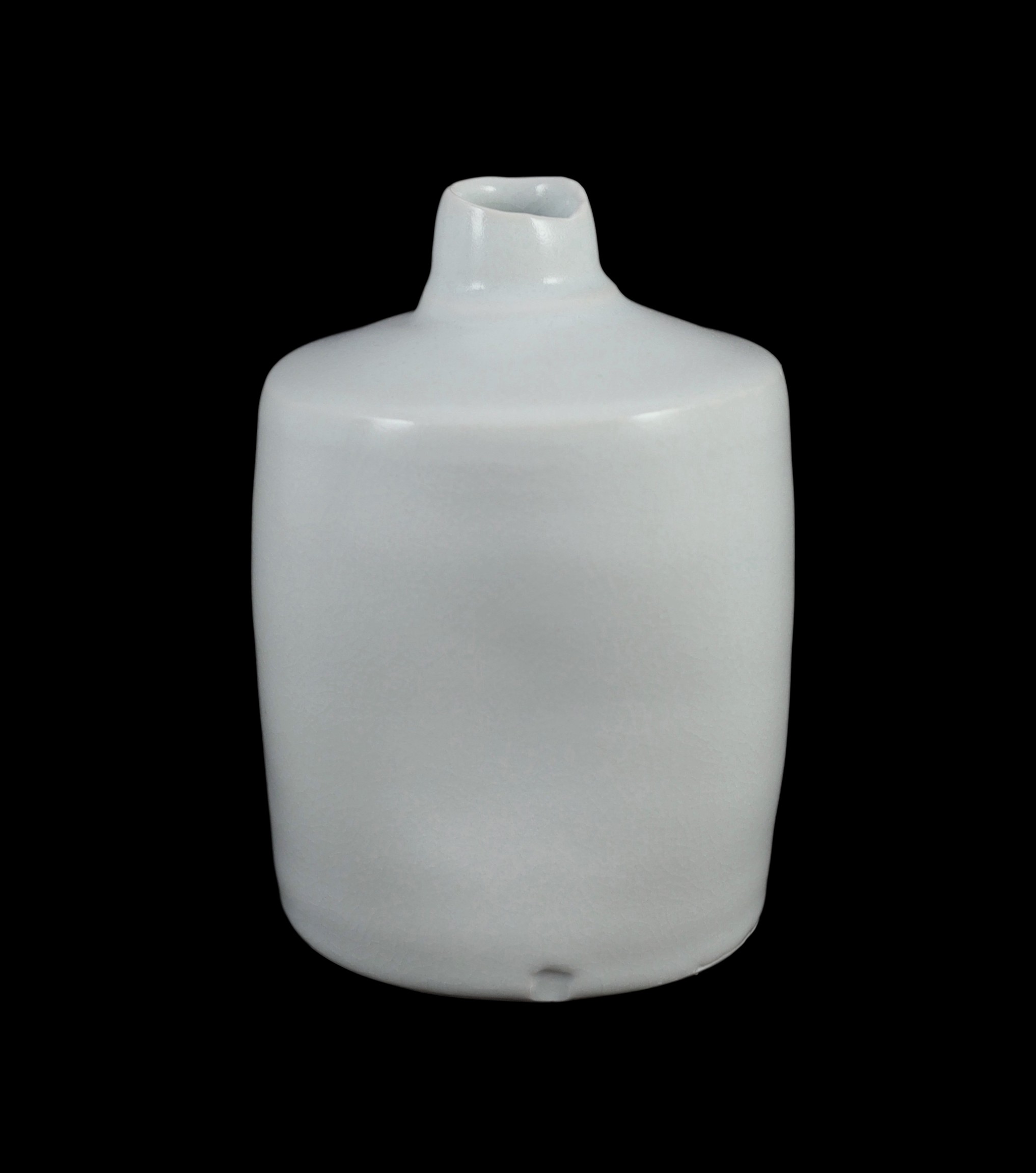 Edmund de Waal (b.1964) a porcelain bottle vase, c.1993, 16.5cm high